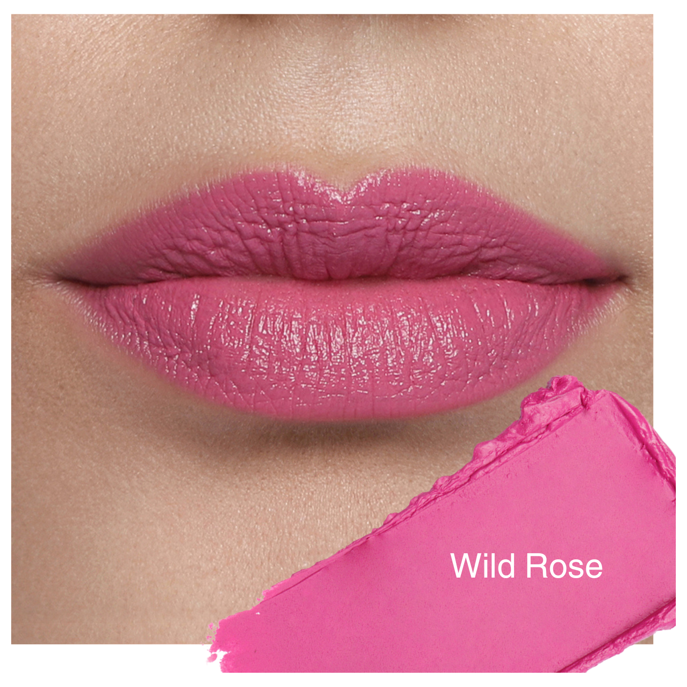 Luscious Cosmetics Hydracolor lipstick in a bright red shade with the cap off, showcasing its creamy, satin-matte texture.