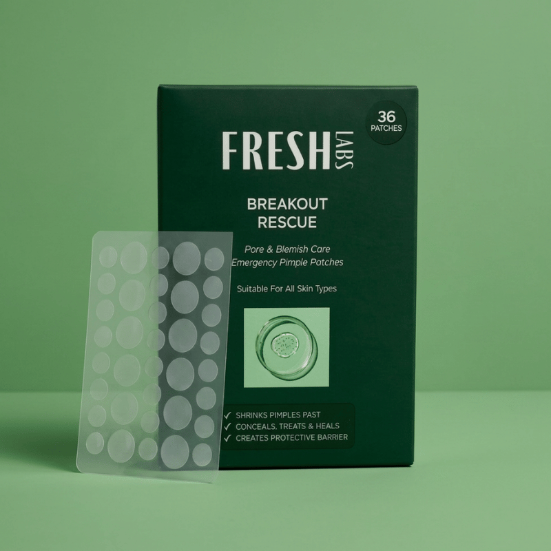 FreshLabs Breakout Rescue Acne Patches pack