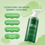Matcha Melt benefits: deep pore cleansing without a stripped feel