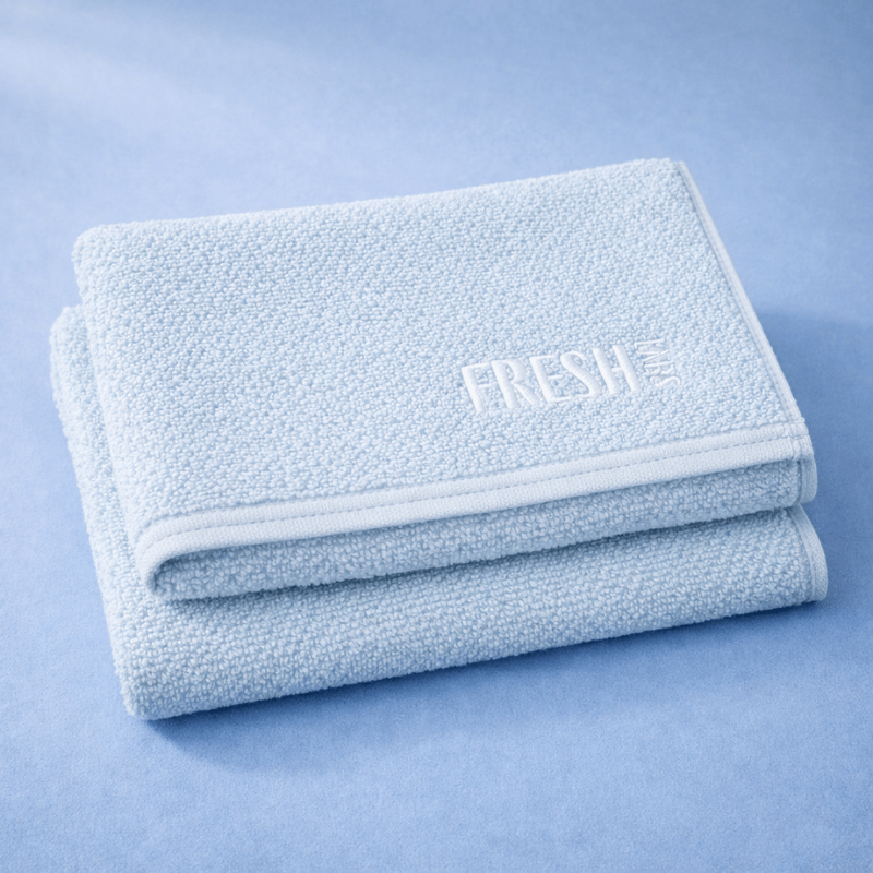 FreshLabs Premium Face Towel texture detail