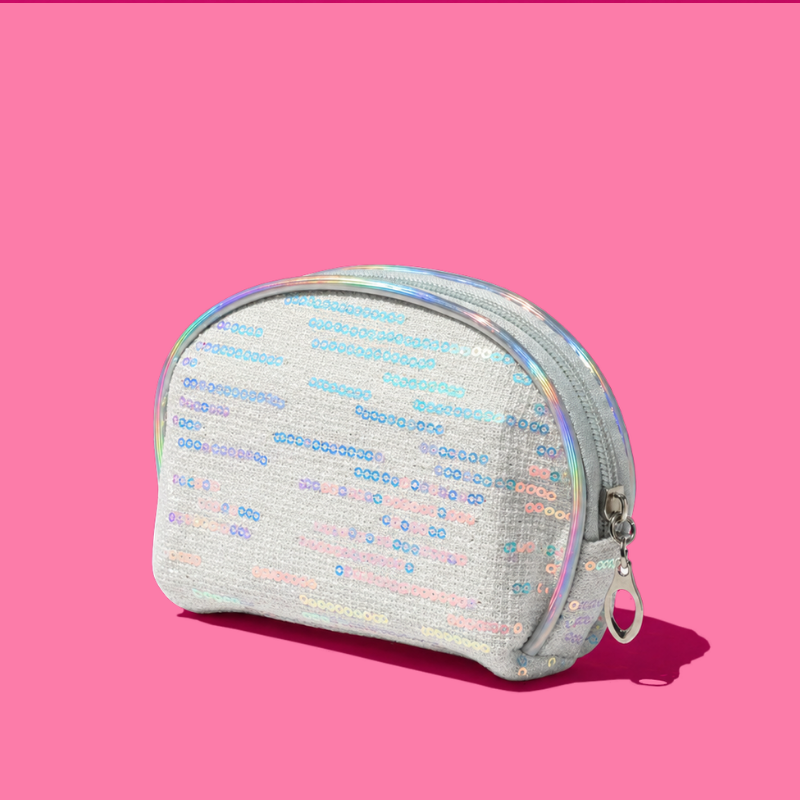 Sparkle 3-pc Makeup Bag Set