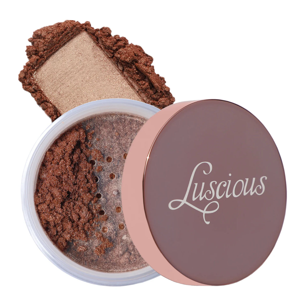 Sparkling Shimmer Highlighter in shade Shimmering Sand, Luscious Cosmetics