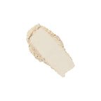 Jar of Luscious Cosmetics highlighter powder with the lid off, revealing a shimmery light pink luminizer.